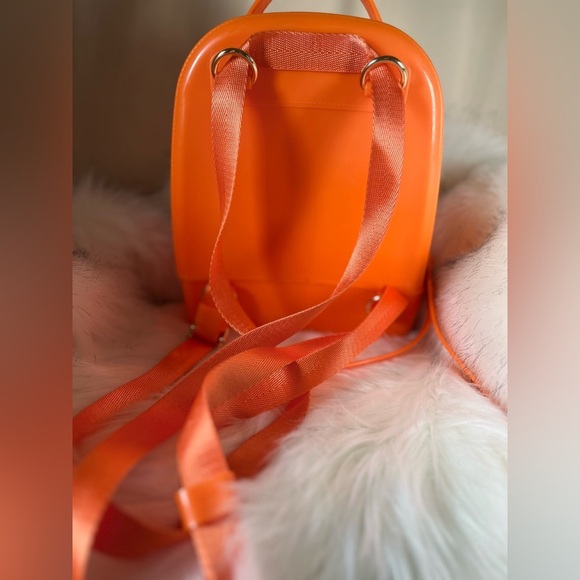 Vibrant Orange Women's Backpack - Picture 8 of 10